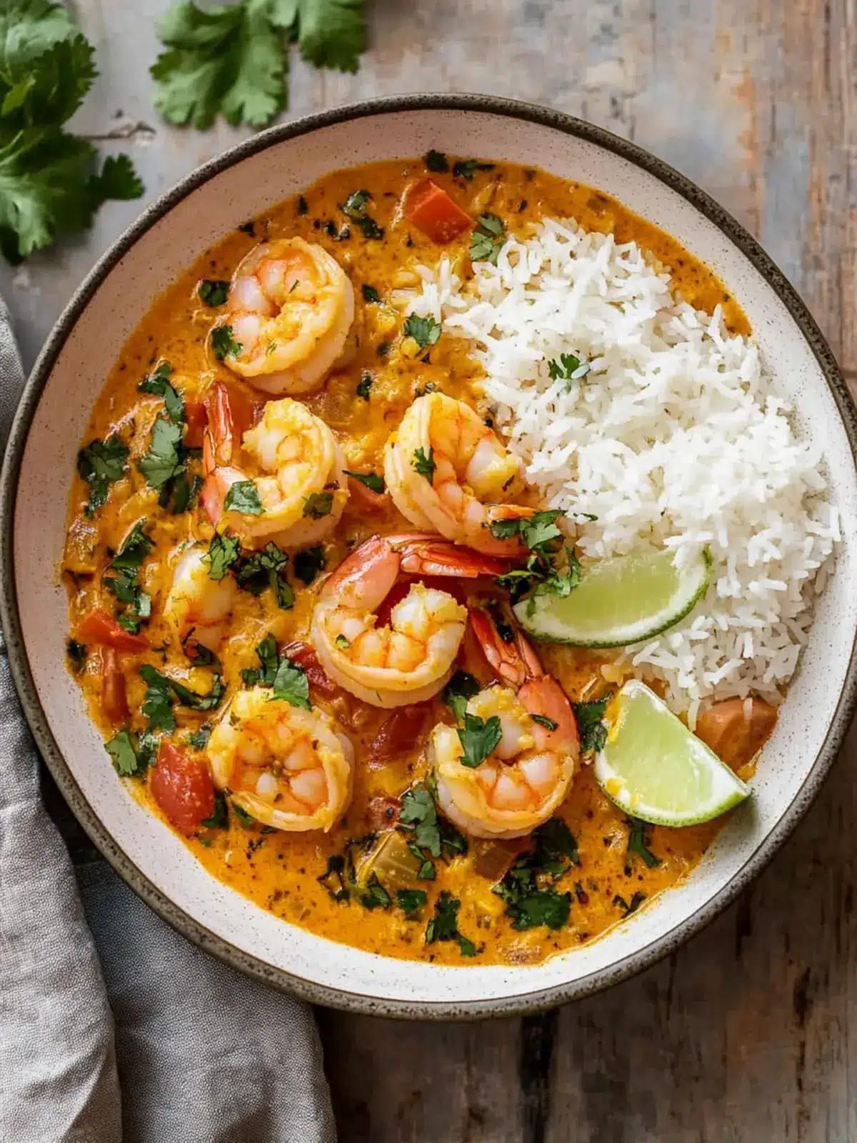 Savory Indian Coconut Shrimp Curry in Just 20 Minutes 4 Indian Coconut Shrimp Curry