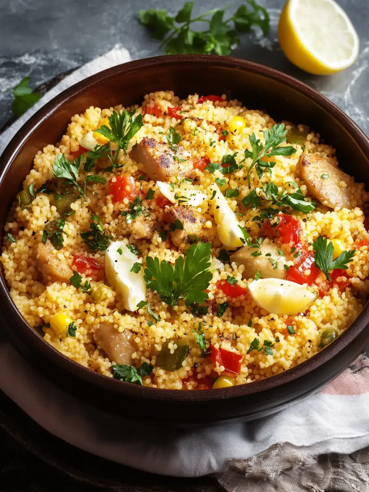 Mouthwatering Moroccan Couscous Tfaya: Sweet Meets Savory! 2 Moroccan Couscous Tfaya (Sweet and Savoury Couscous)