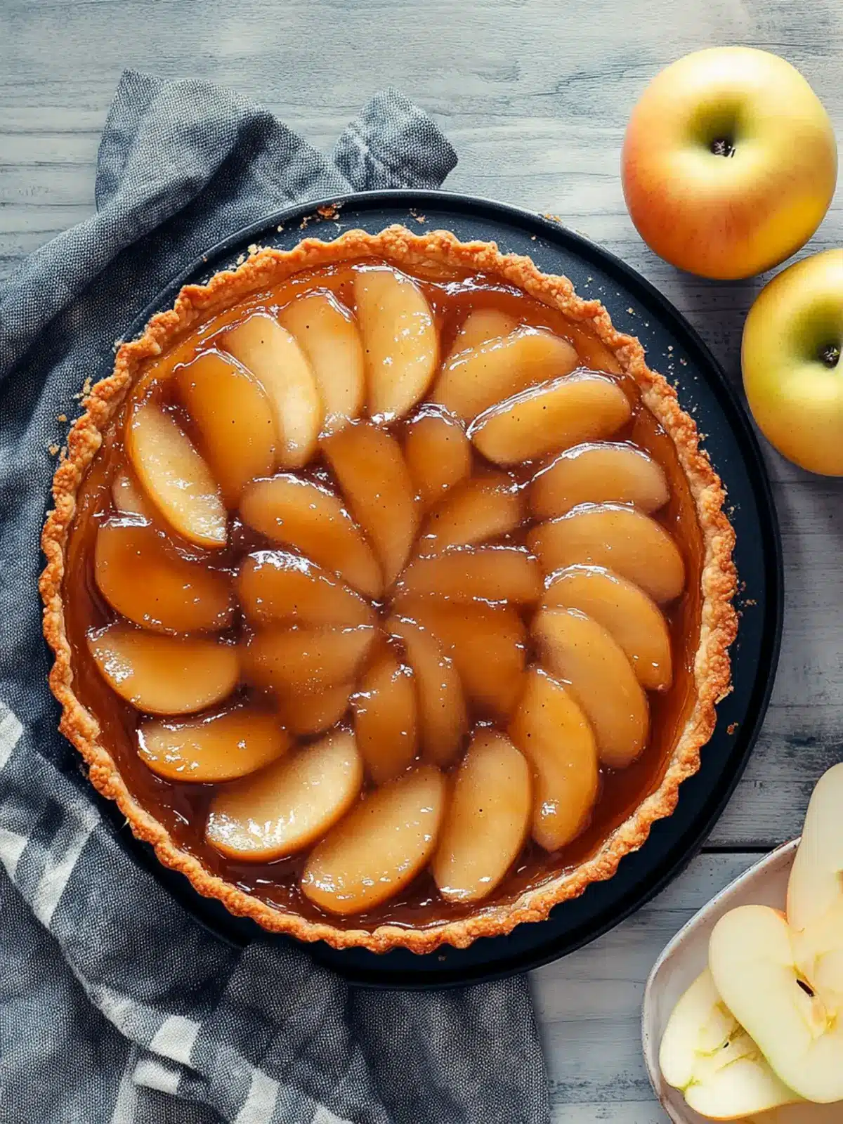 Savor the Magic of French Tarte Tatin Caramelized Apple Tart 4 French Tarte Tatin (Caramelized Apple Tart)