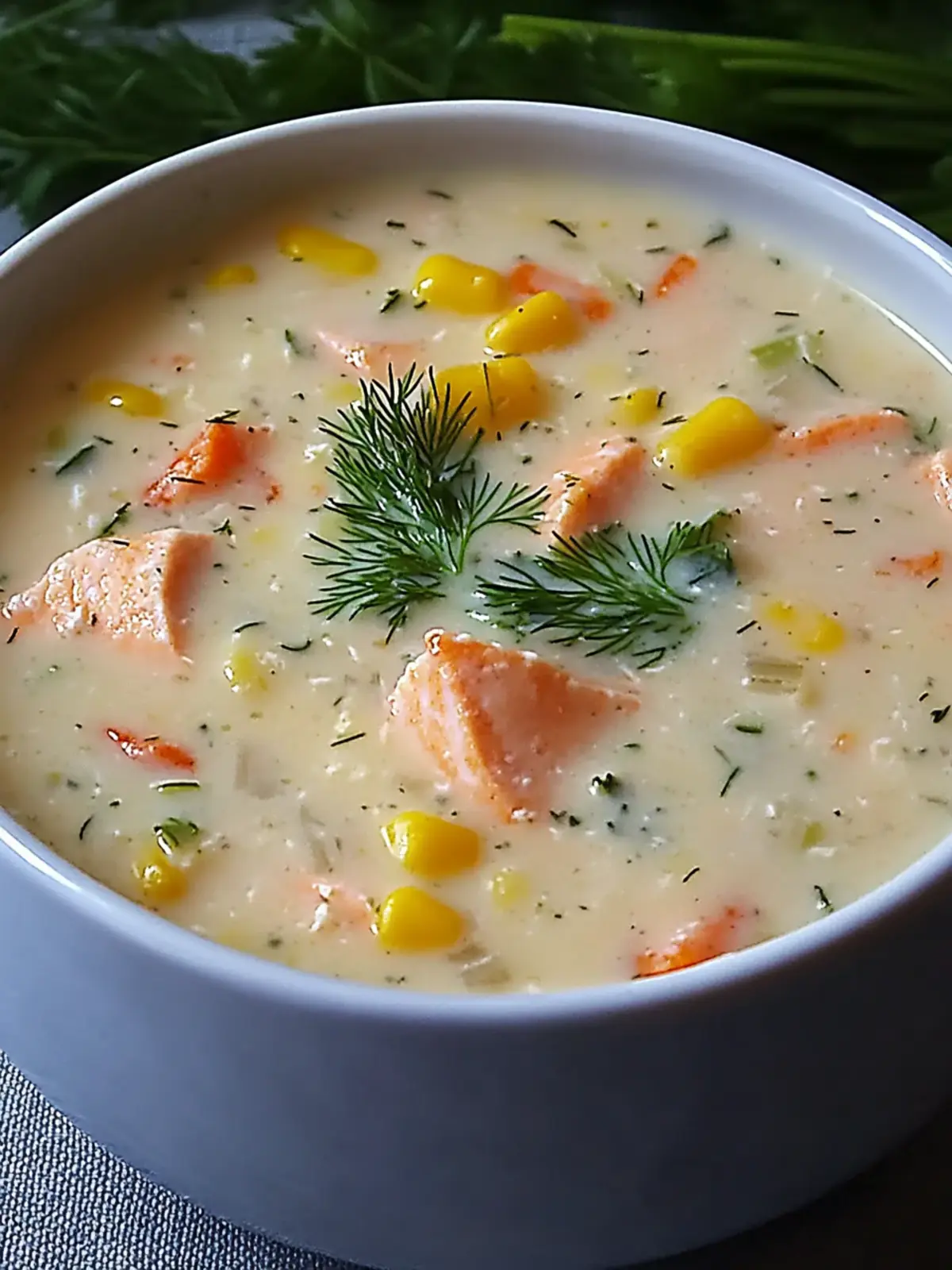 Creamy Salmon Chowder with Fresh Herbs for Cozy Nights 4 Creamy Salmon Chowder with Fresh Herbs