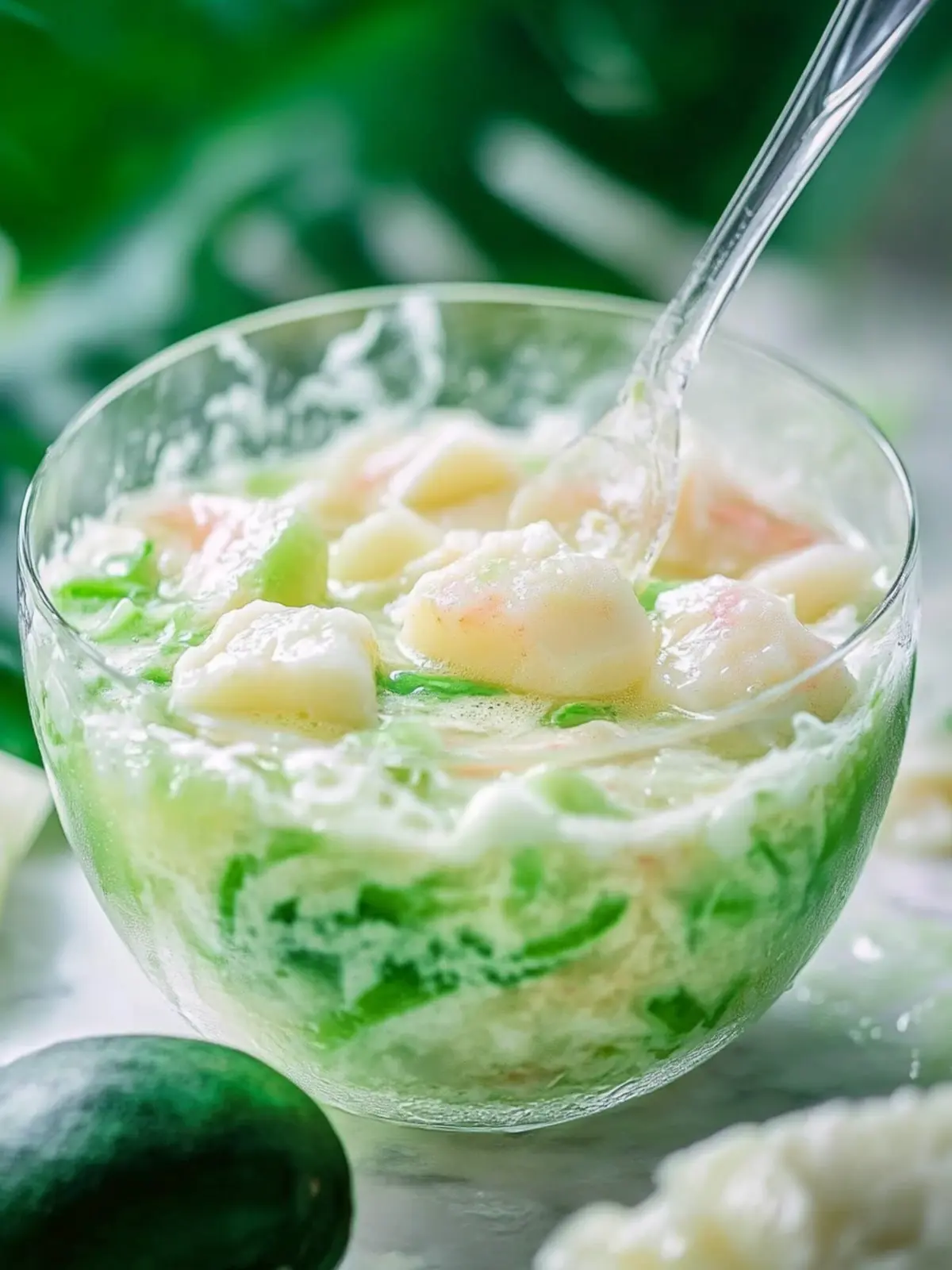 Refreshing Buko Pandan Bliss: Easy Filipino Dessert Recipe 2 Buko Pandan