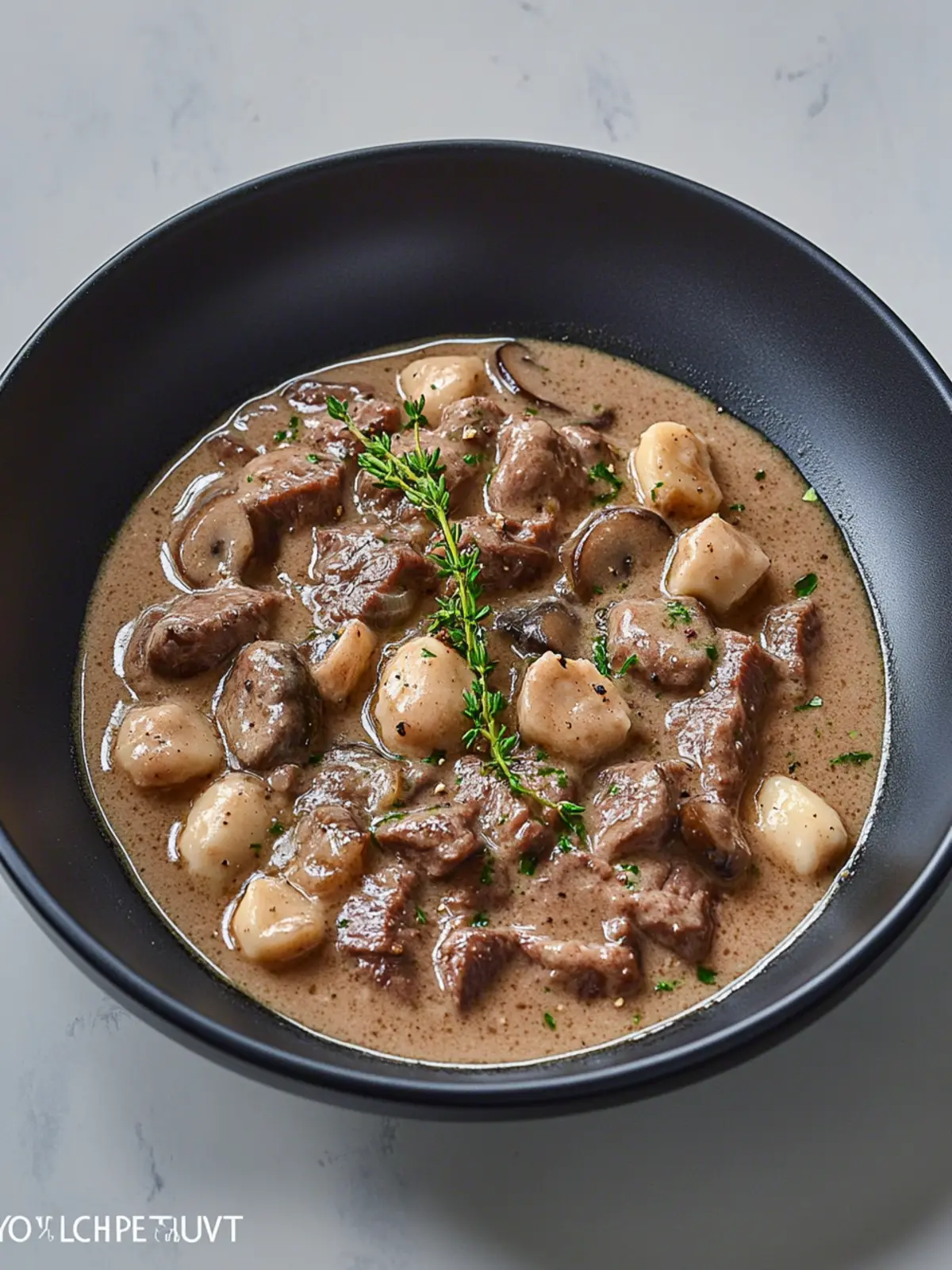 Creamy Beef with Mushroom: The Ultimate Comfort Meal Delight 2 Creamy Beef with Mushroom