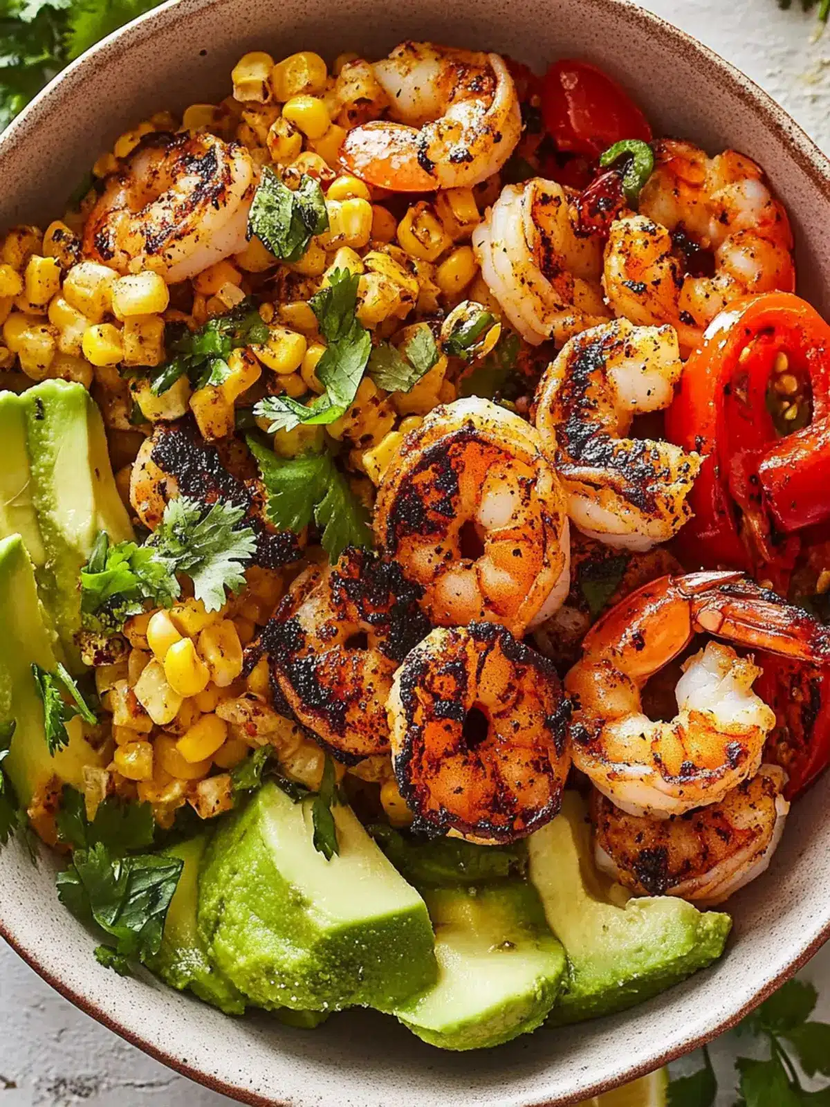 Savor Homemade Blackened Shrimp Bowls for Easy Healthy Meals 2 Blackened Shrimp Bowls