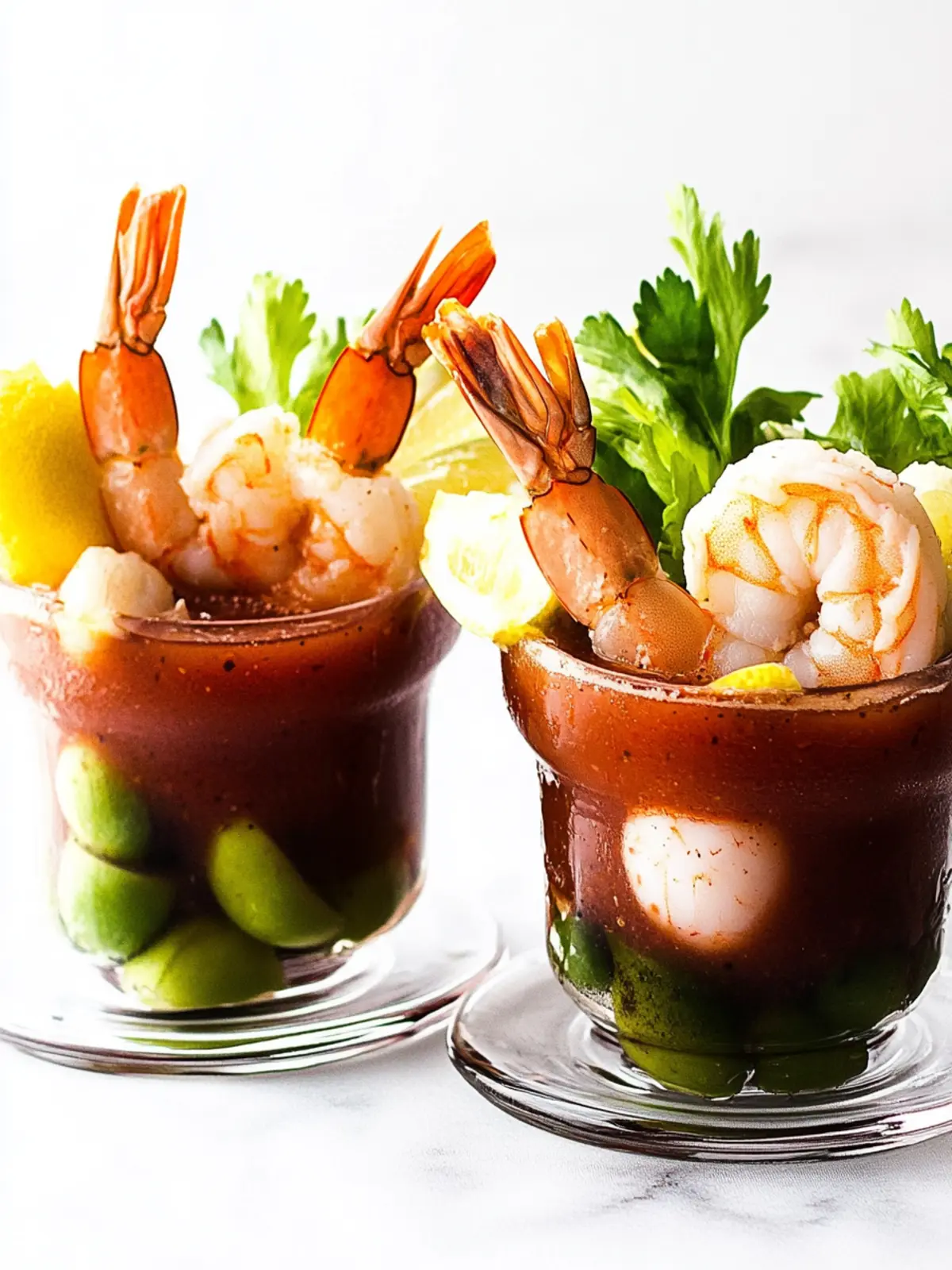 Bloody Mary Shrimp Cocktail: Healthy Twist for Your Next Party 2 Bloody Mary Shrimp Cocktail