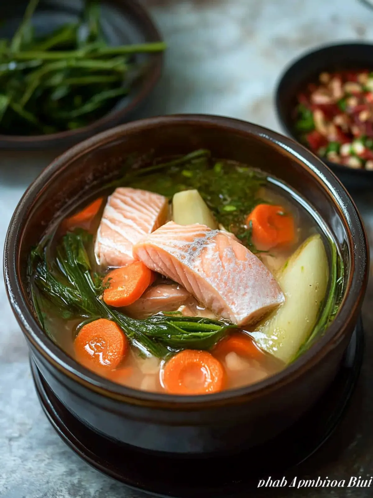 Delicious Salmon Sinigang Recipe for a Cozy Meal Tonight 2 Salmon Sinigang Recipe