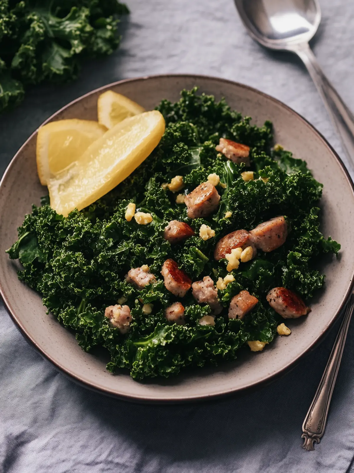 Savor the Cozy Flavors of German Grünkohl mit Pinkel Deligh 3 German Grünkohl mit Pinkel (Kale with Sausage)