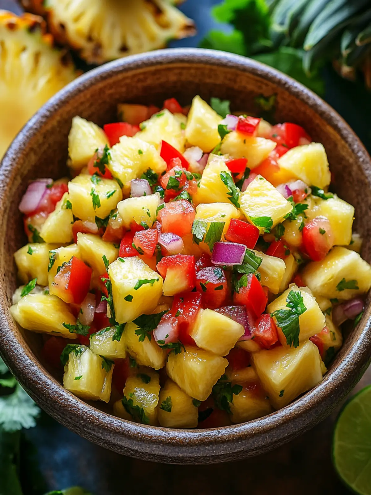 Fresh Pineapple Salsa Recipe for Summer Gatherings 2 Fresh Pineapple Salsa