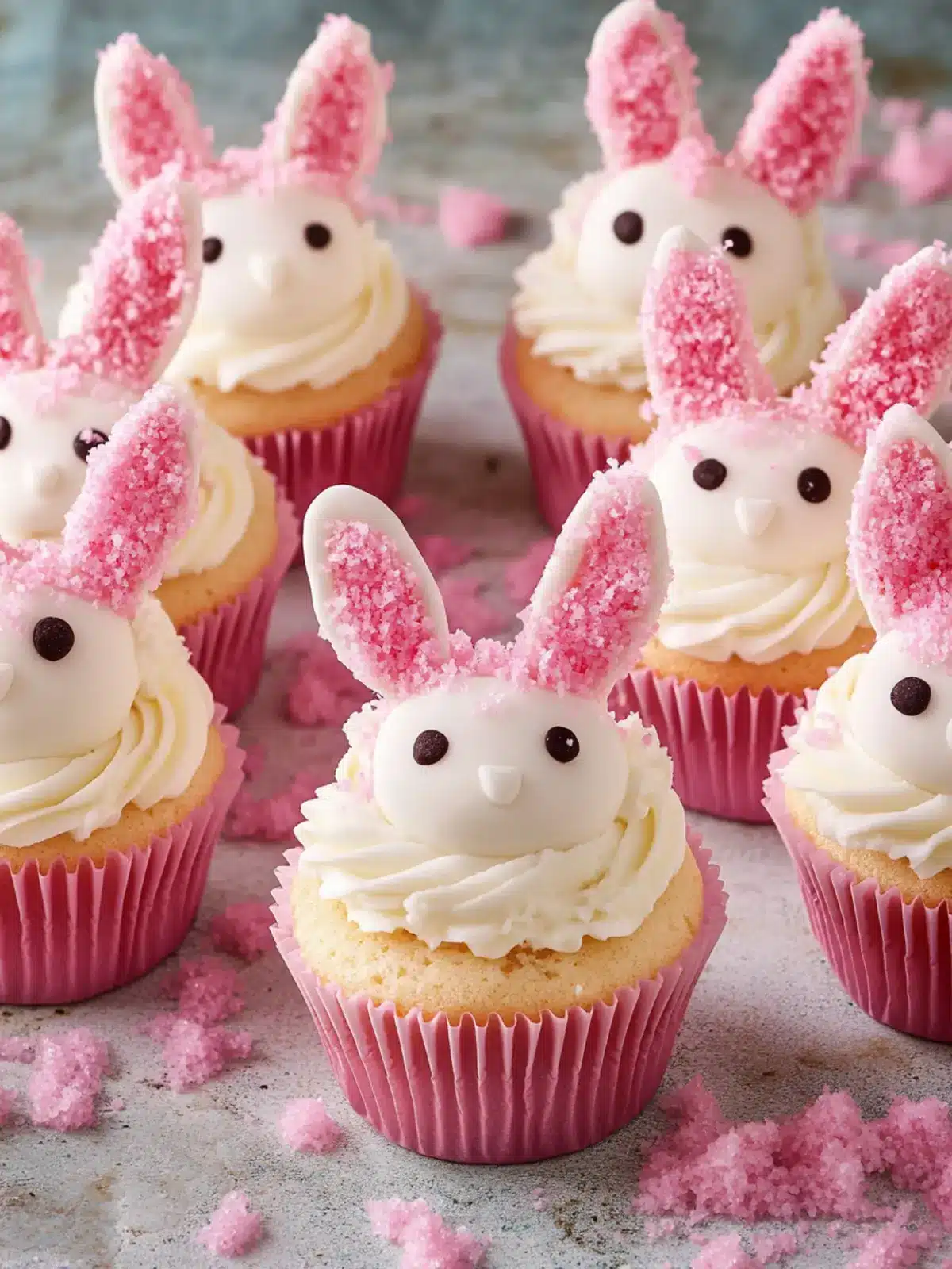 Irresistible Bunny Cupcakes: Fun Easter Treats for Everyone 2 Bunny Cupcakes