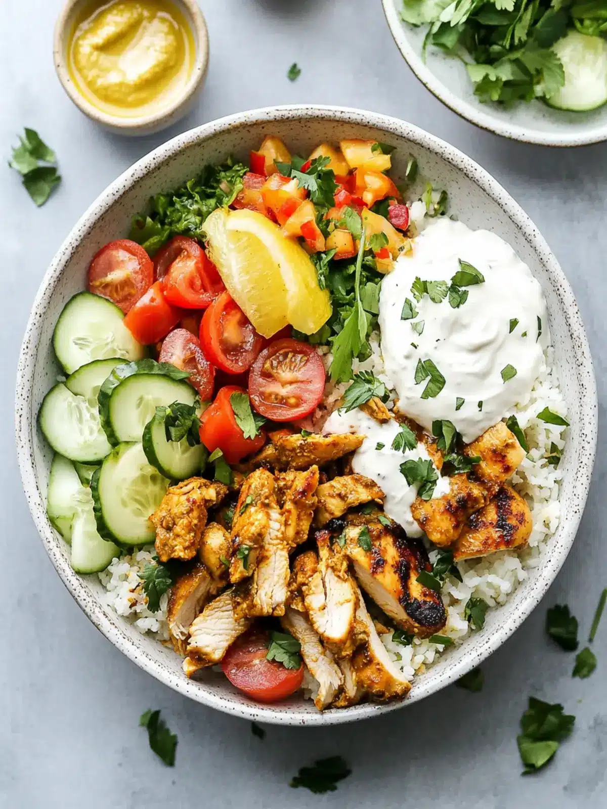 Delicious Easy Sheet Pan Chicken Shawarma Bowls for Busy Nights 4 Easy Sheet Pan Chicken Shawarma Bowls