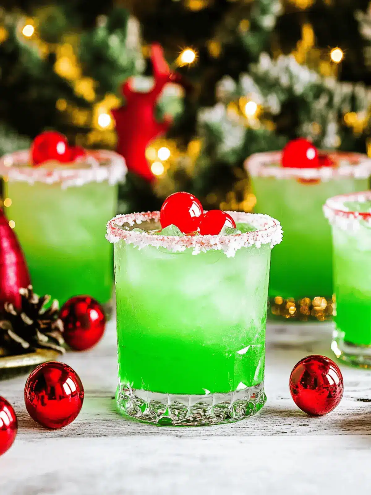 Festive Grinch Cocktail: A Fun Twist for Your Holiday Cheer 4 The Grinch Cocktail