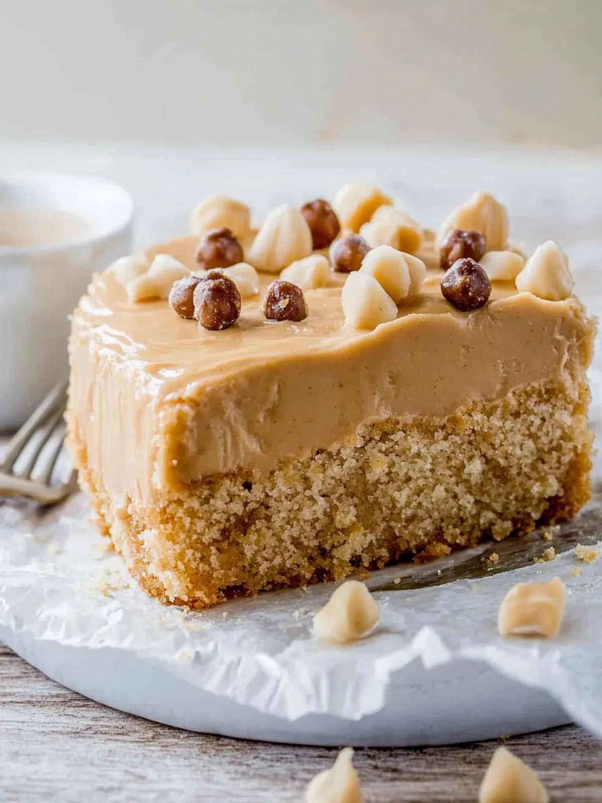 Irresistible Old Fashioned Peanut Butter Cake with Warm Frosting 2 Old Fashioned Peanut Butter Cake