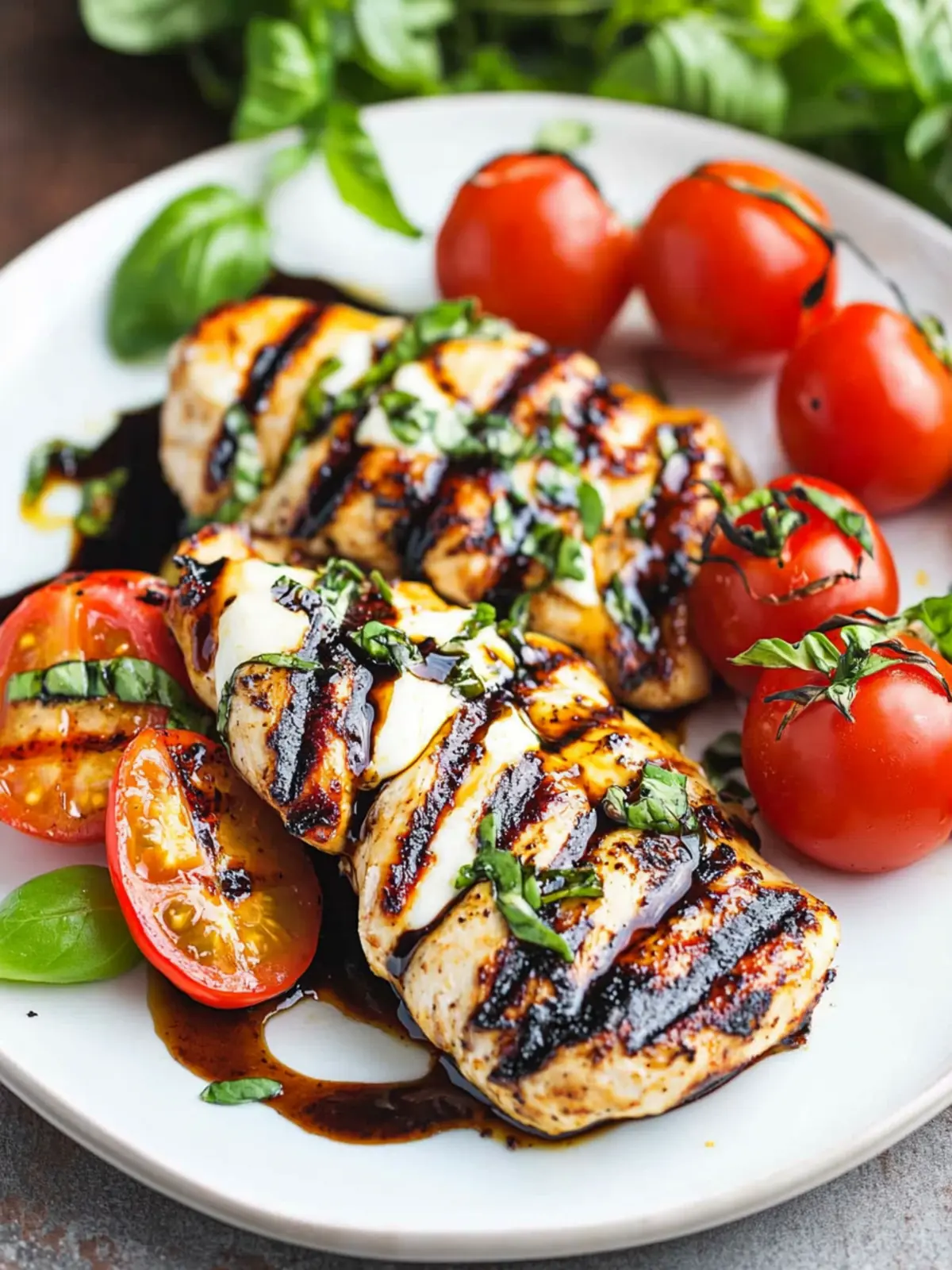 Savor Summer with Caprese Balsamic Grilled Chicken Bliss 4 Caprese Balsamic Grilled Chicken