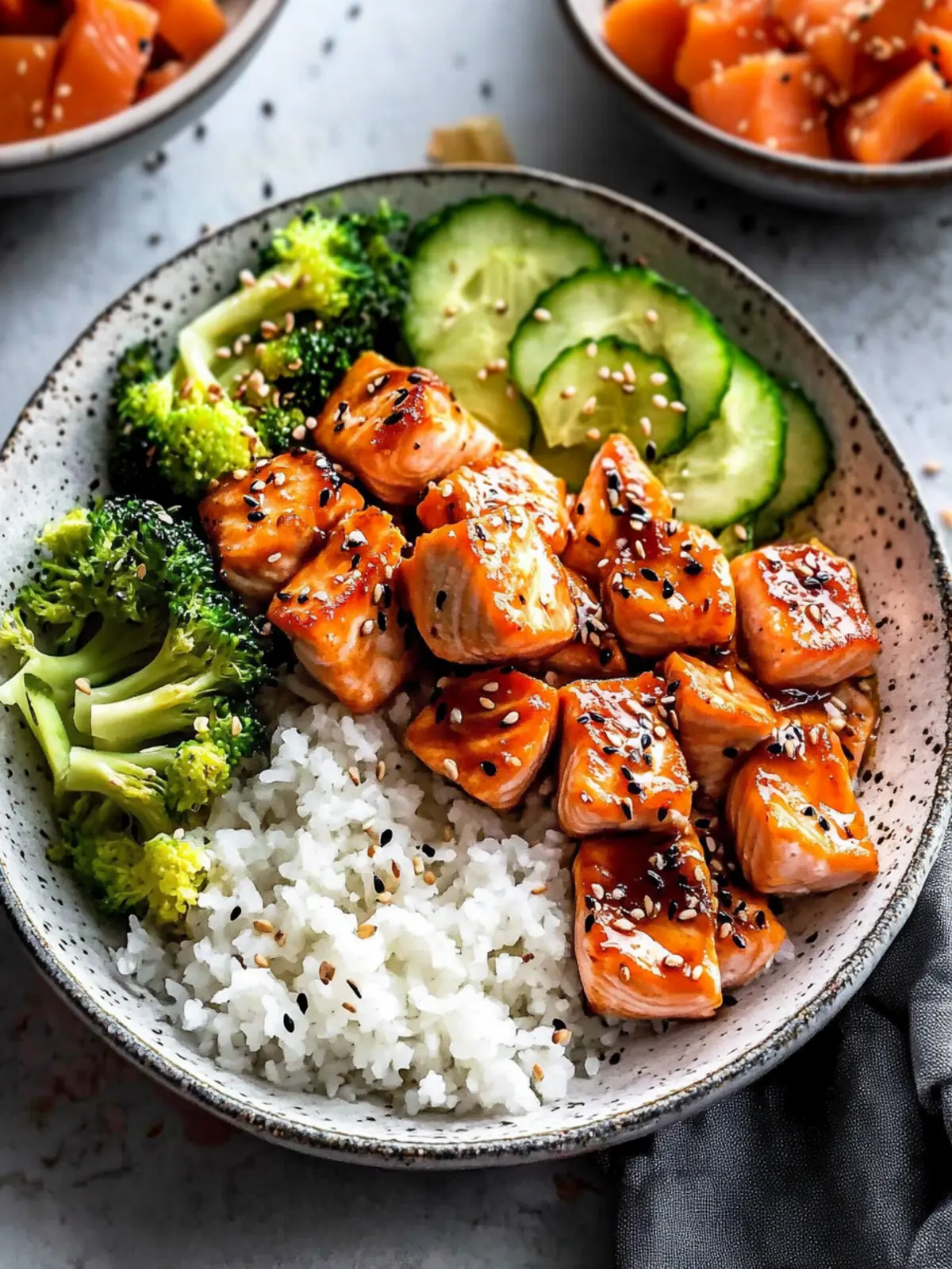 Zesty Crispy Orange Salmon Bowls for a Flavorful Feast 3 Crispy Orange Salmon Bowls