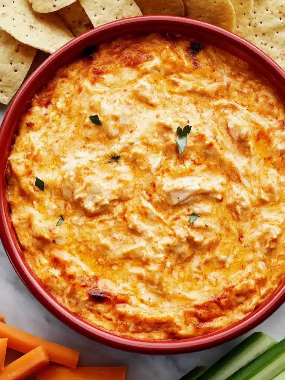 Creamy Rotisserie Chicken Buffalo Dip That Everyone Will Love 2 Creamy Rotisserie Chicken Buffalo Dip