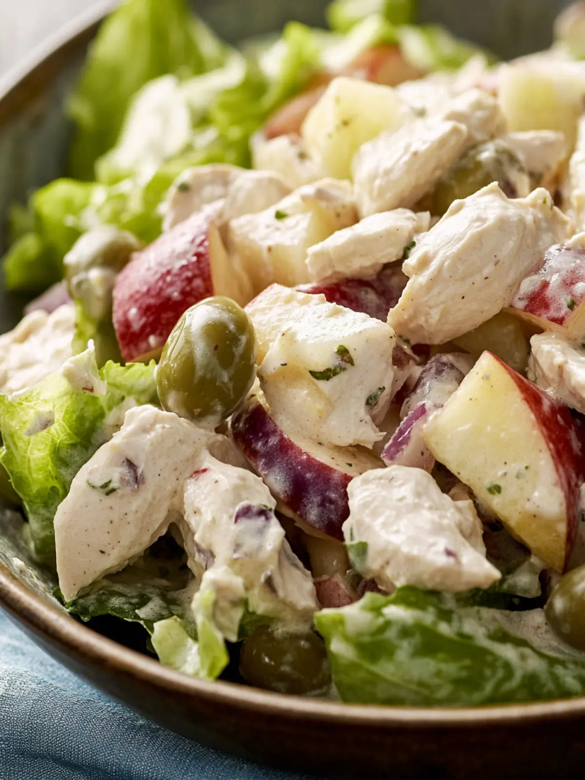Delicious Chicken Salad with Apple & Olive Notes to Revitalize Lunch 2 Chicken Salad with Apple & Olive Notes