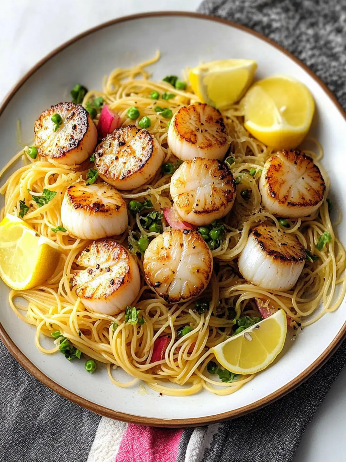 Lemony Scallops with Angel Hair Pasta for a Bright Weeknight Meal 4 Lemony Scallops with Angel Hair Pasta