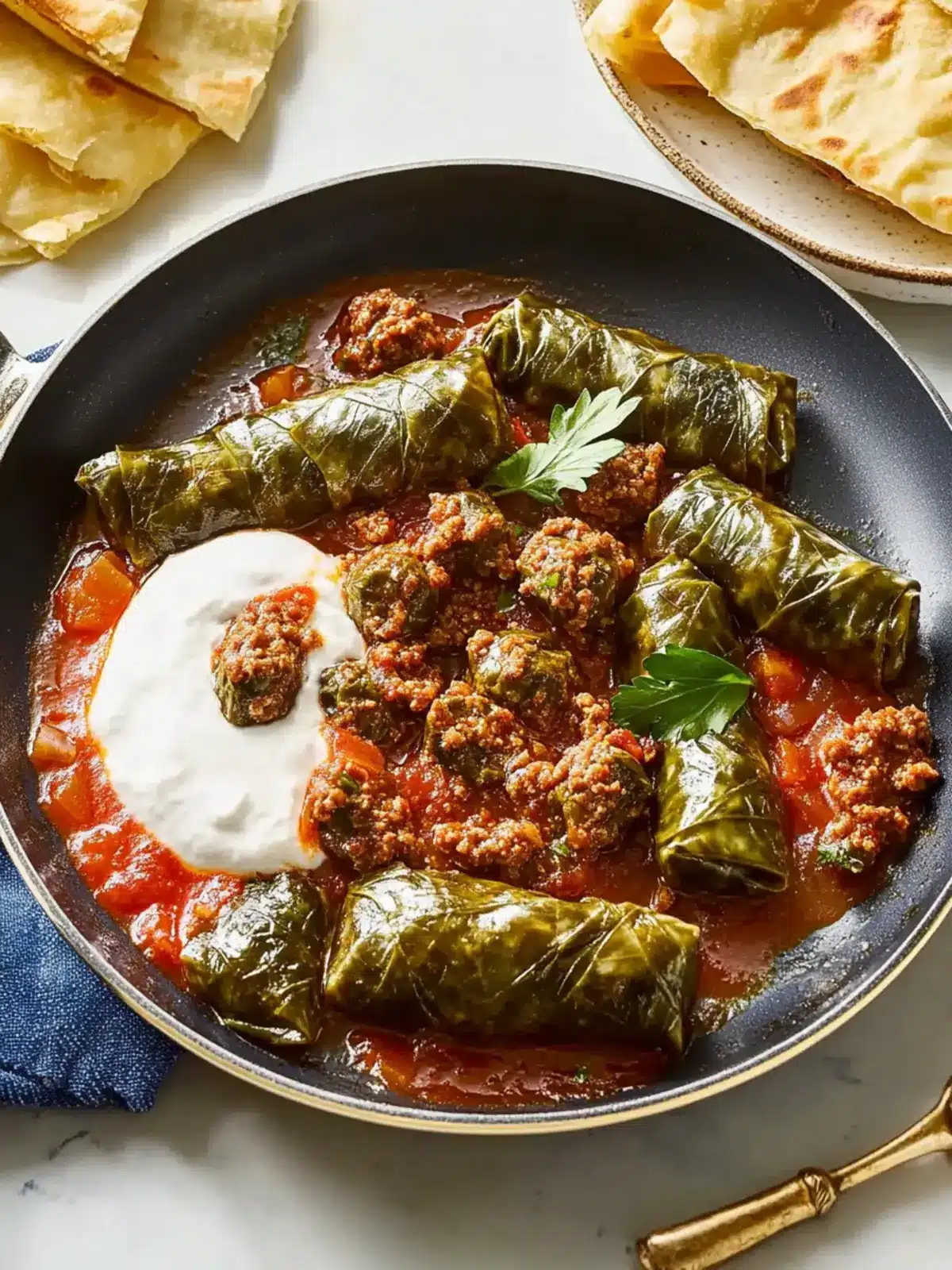 Savory Dolma and Ground Beef Skillet in Just 20 Minutes 4 Dolma and Ground Beef Skillet