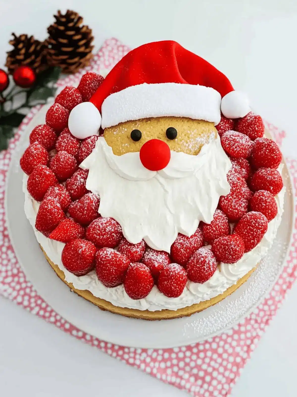 Easy Santa Cake Anyone Can Make for Festive Fun 3 Easy Santa Cake Anyone Can Make