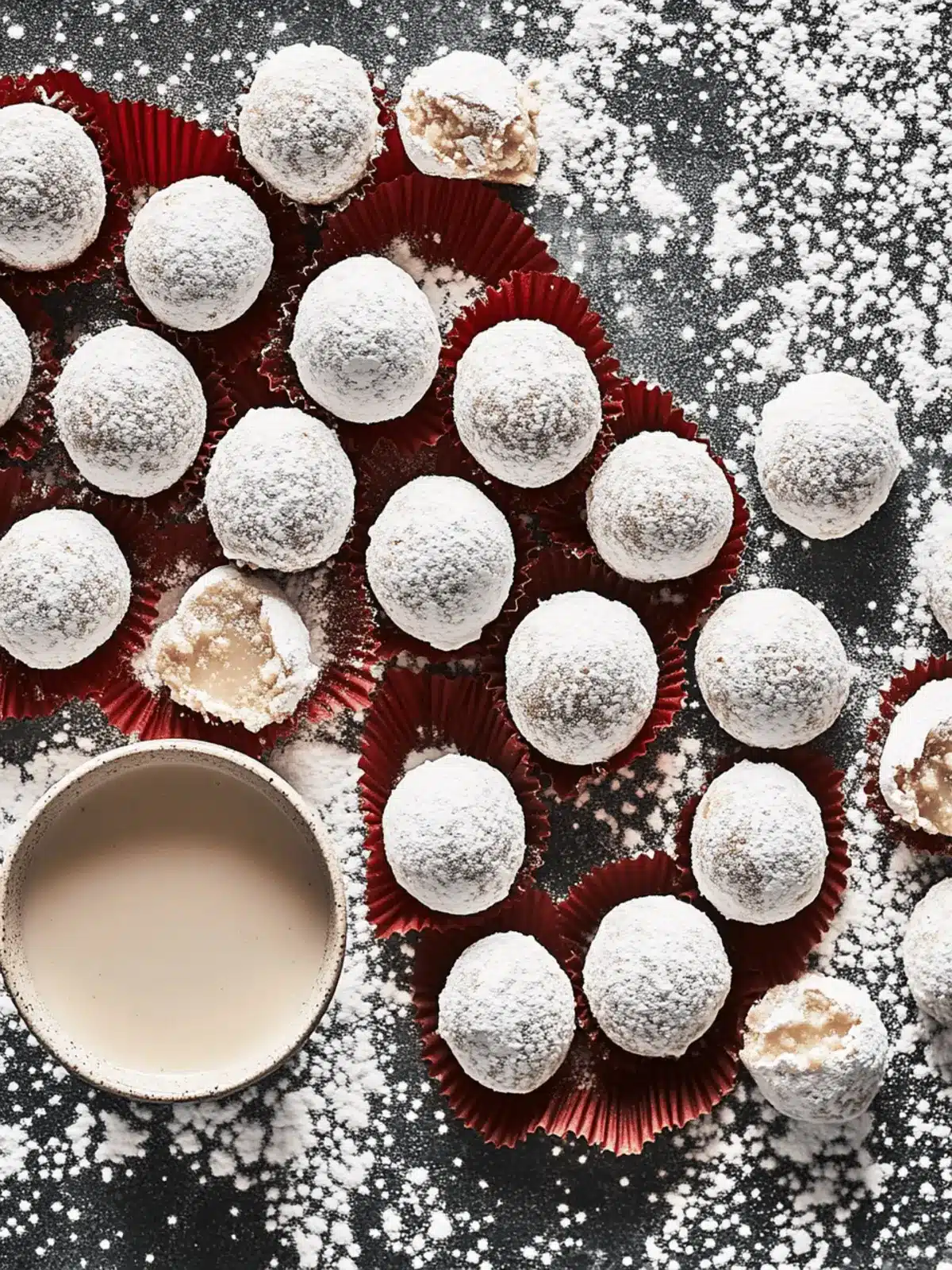 Indulge in Festive Eggnog Truffles: A Holiday Bliss Treat 3 Eggnog Truffles
