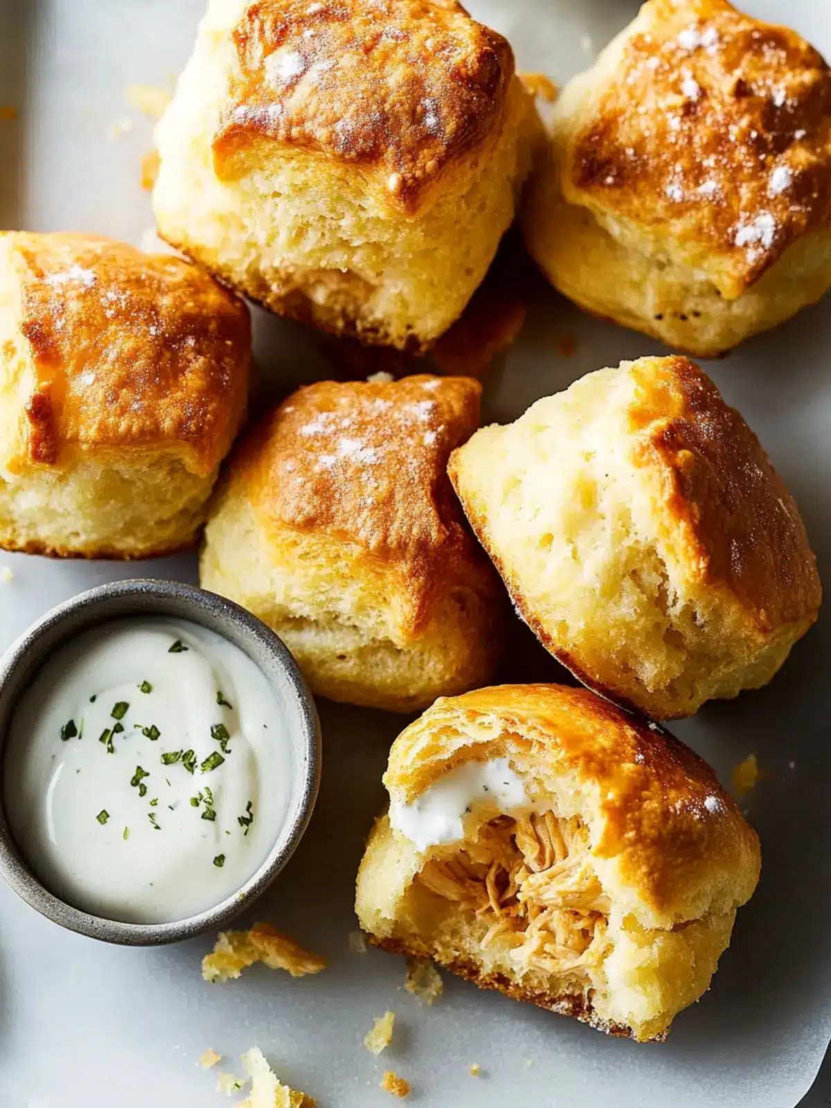 Buffalo Chicken Biscuit Bombs That Will Wow Your Guests 2 Buffalo Chicken Biscuit Bombs