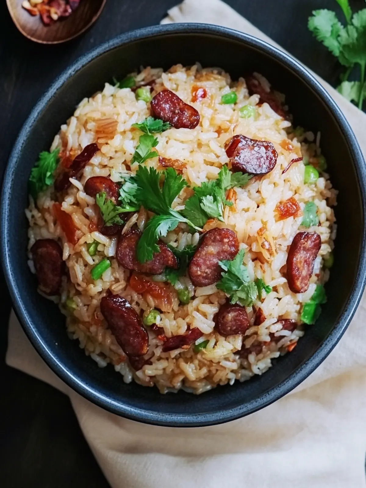 Sticky Rice with Chinese Sausage: Your New Favorite Comfort Dish 2 Sticky Rice with Chinese Sausage