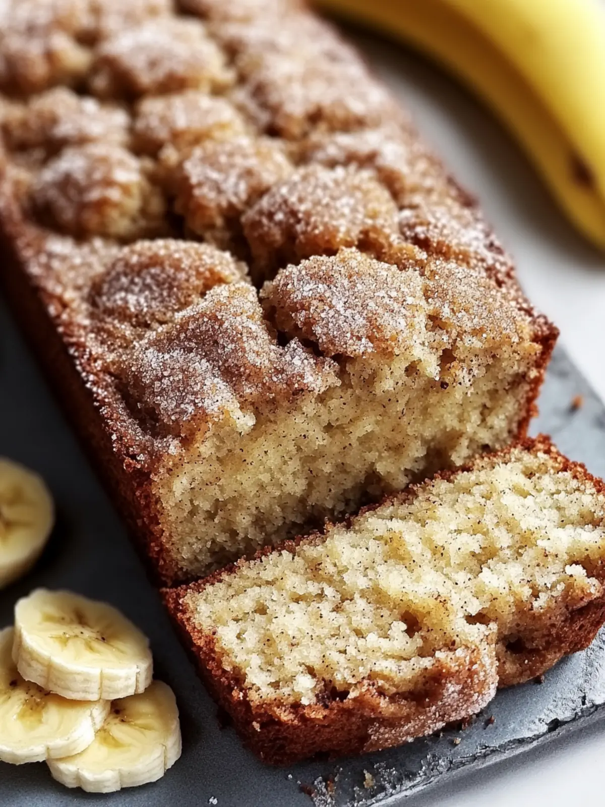 Snickerdoodle Banana Bread: Sweet Cinnamon Bliss Awaits 4 Snickerdoodle Banana Bread
