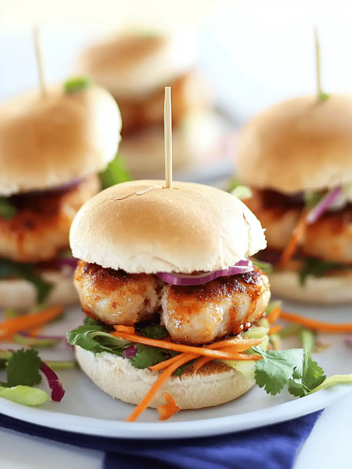 Thai Fish Cake Sliders Perfect for Your Next Gathering 3 Thai fish cake sliders