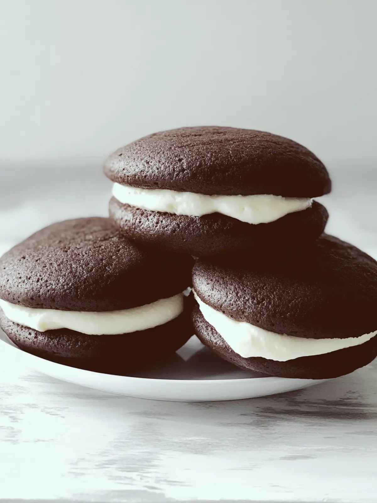 Irresistible Whoopie Pies: Cream Filled Cake Sandwiches Delight 3 Whoopie Pies (Cream Filled Cake Sandwiches)