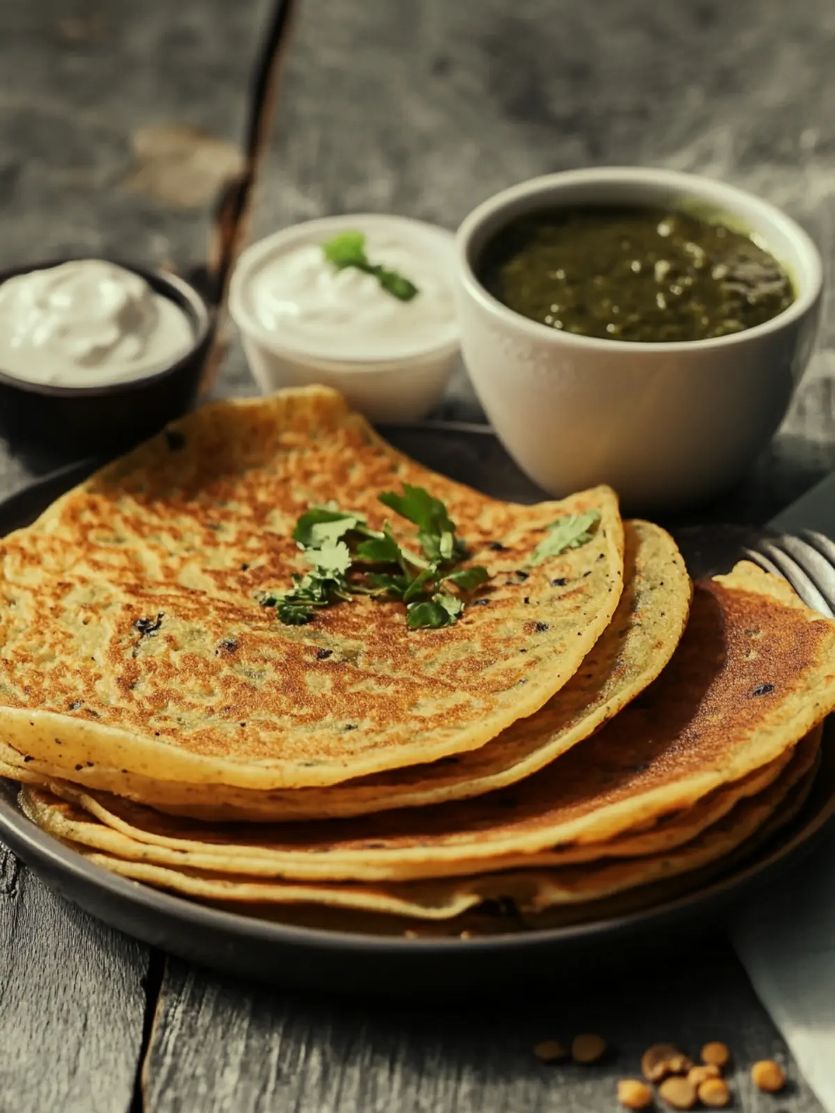Savory Indian Pesarattu: Delicious Green Gram Pancakes to Fuel Your Day 4 Indian Pesarattu (Green Gram Pancake)
