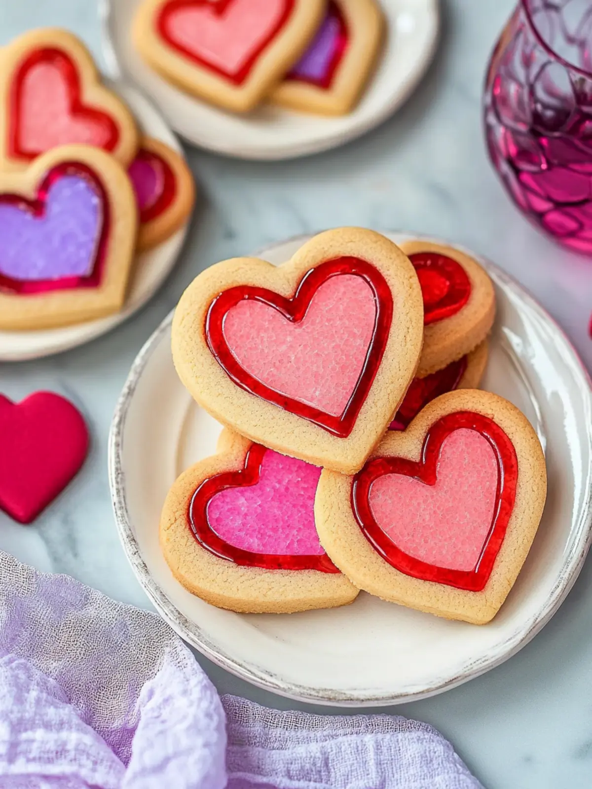 Stained Glass Valentine Heart Cookies That Spark Joy 3 Stained Glass Valentine Heart Cookies