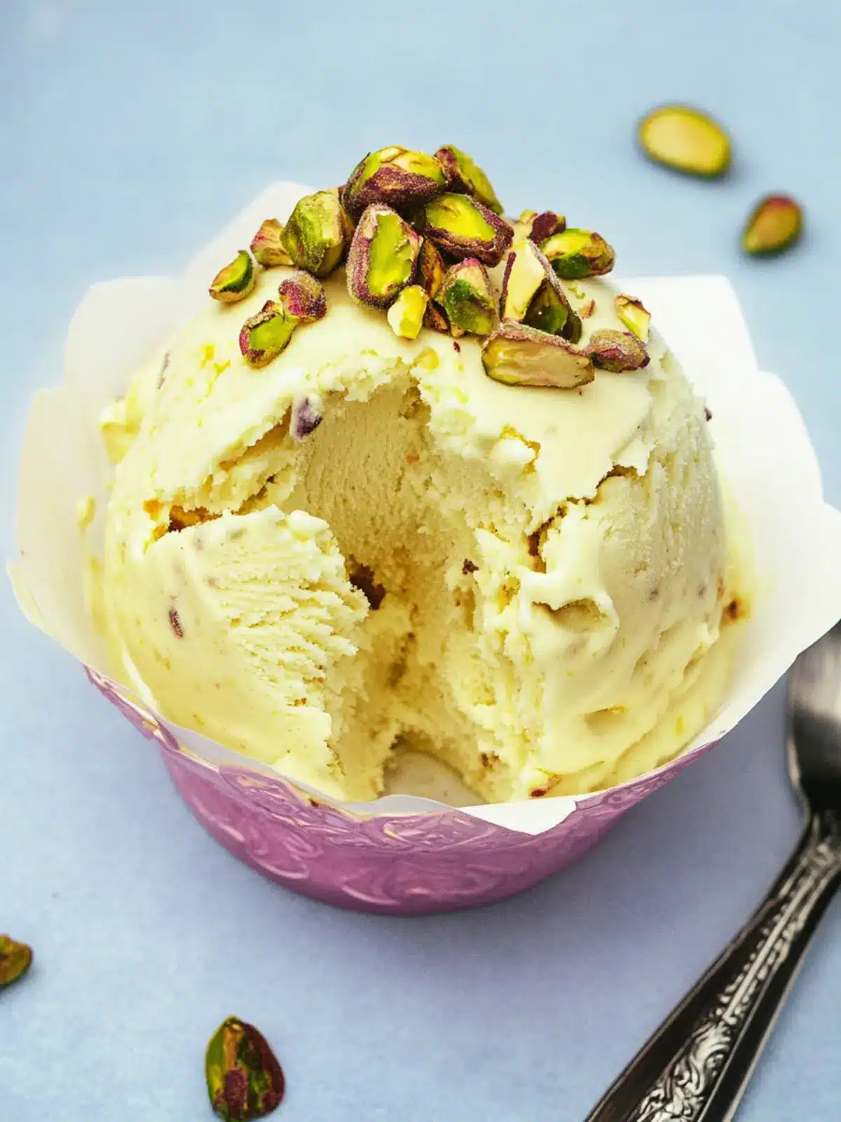 Bastani Sonnati: Indulge in Saffron Pistachio Bliss 2 Bastani Sonnati (Saffron Pistachio Ice Cream)
