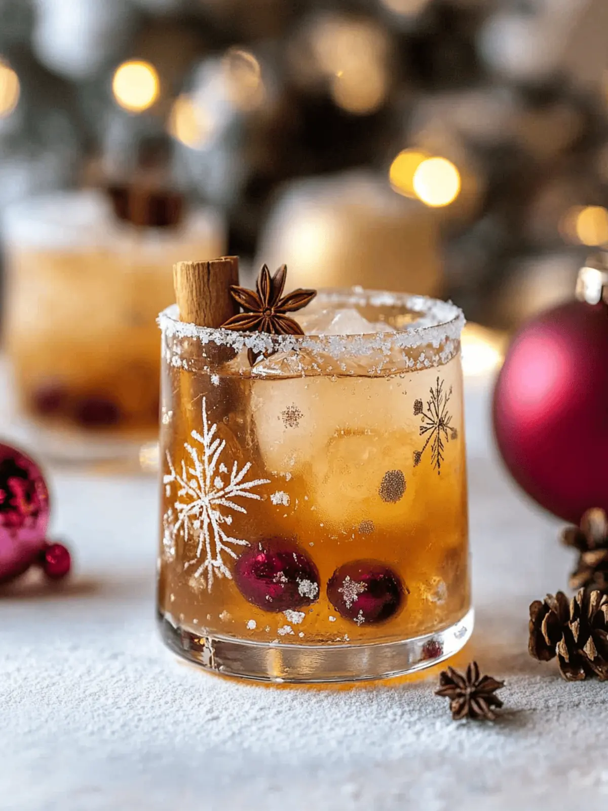 Delicious Christmas Old Fashioned with a Maple Twist 3 Christmas Old Fashioned