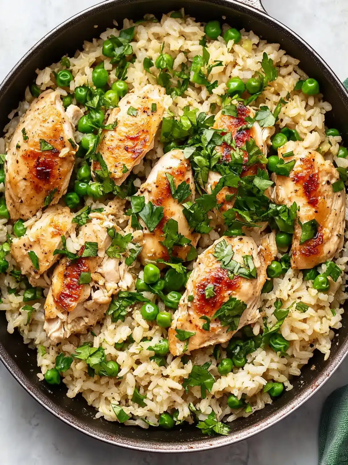 Delicious Skillet Chicken and Rice: A Cozy Dinner Delight 4 Skillet Chicken and Rice