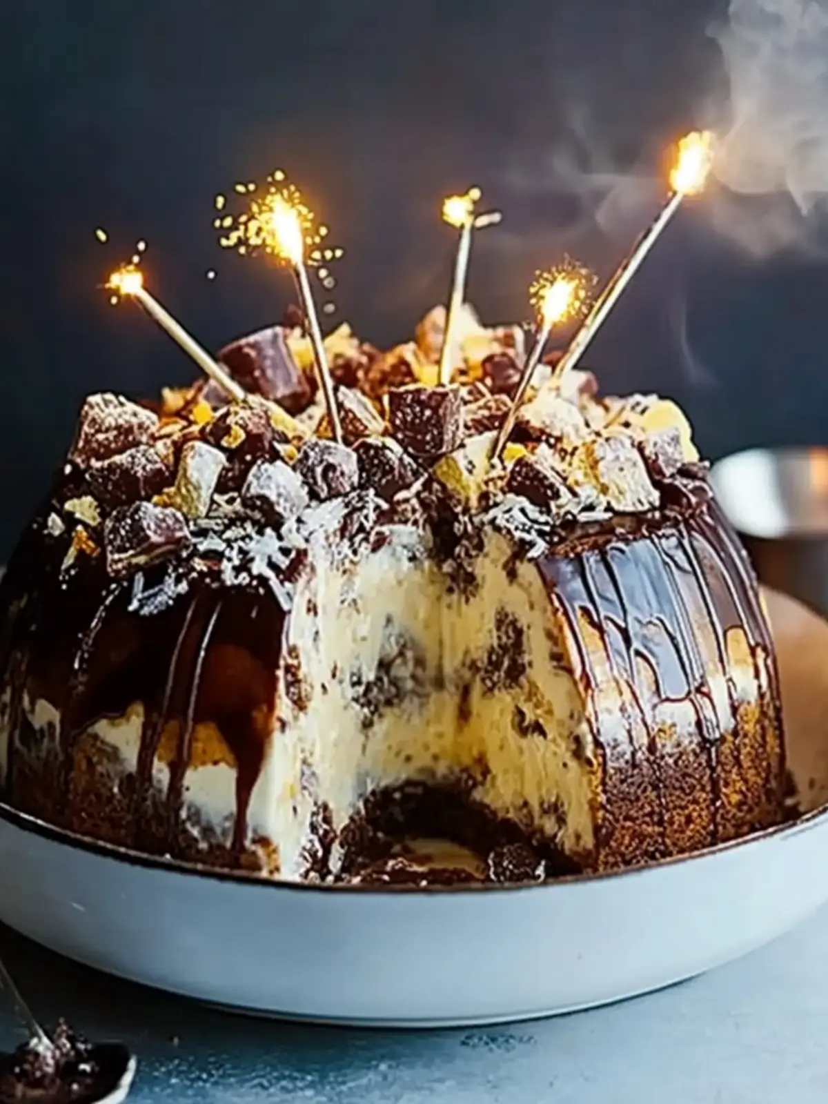 Rocky Road Cheesecake Pudding: Indulgent Make-Ahead Delight 4 Rocky road cheesecake pudding