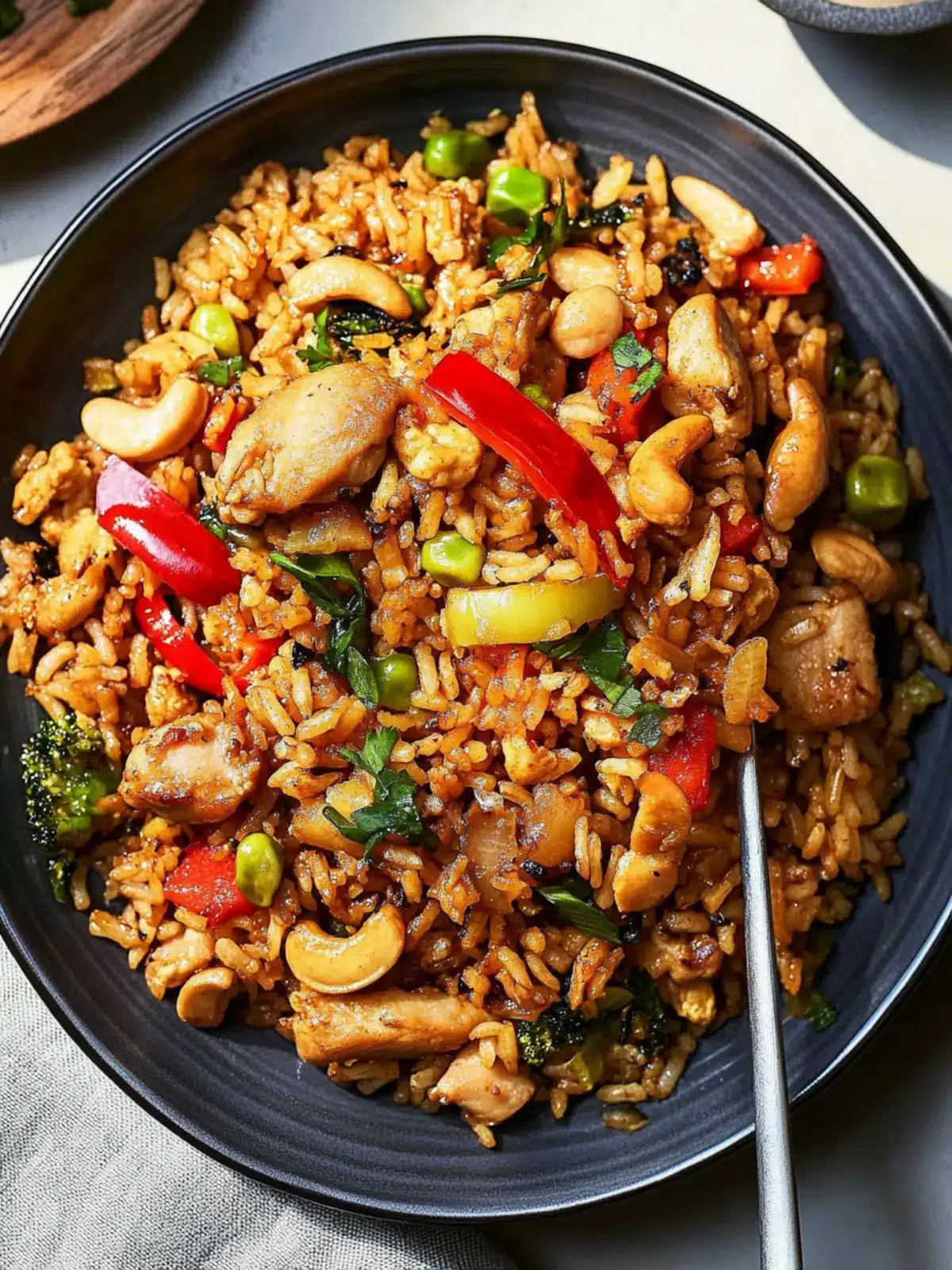 Satisfy Cravings with Cashew Chicken Fried Rice Delight 3 Cashew Chicken Fried Rice