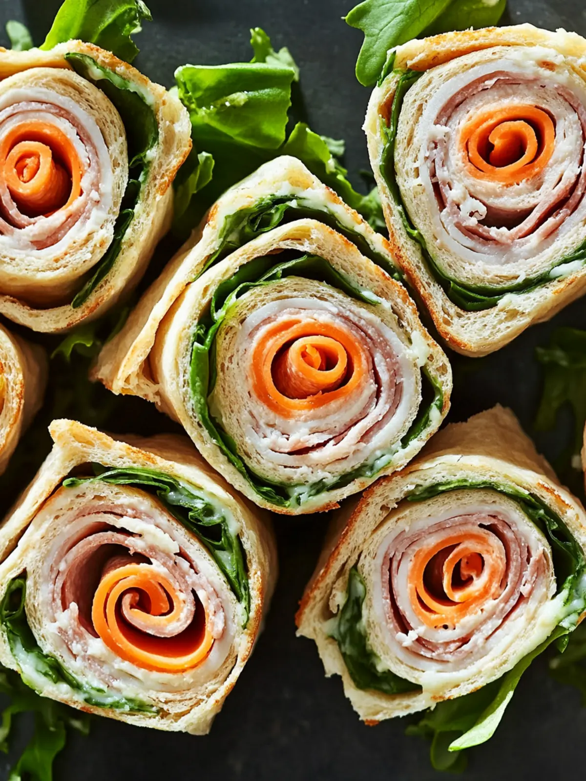 Delicious Pinwheel Sandwiches: Easy No-Cook Family Treats 3 Pinwheel Sandwiches