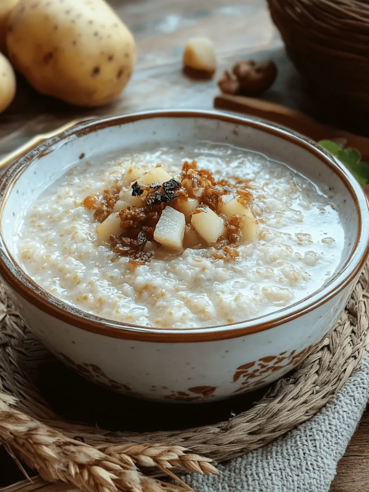 Savor Comfort with Latvian BukstiÅbiezputra Porridge Delight 2 Latvian BukstiÅbiezputra (Barley and Potato Porridge)