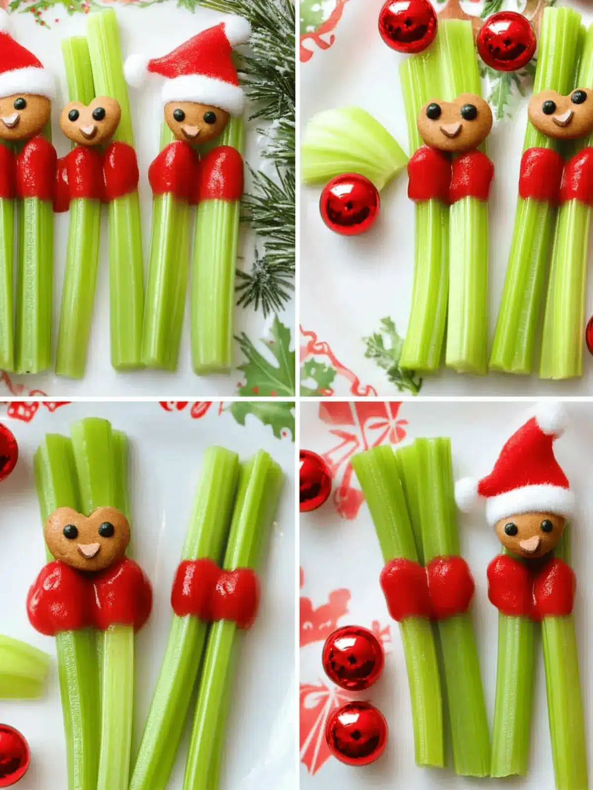 Rudolph Celery Sticks: Fun, Festive & Healthy Holiday Treats 3 Rudolph Celery Sticks: A Festive Holiday Treat