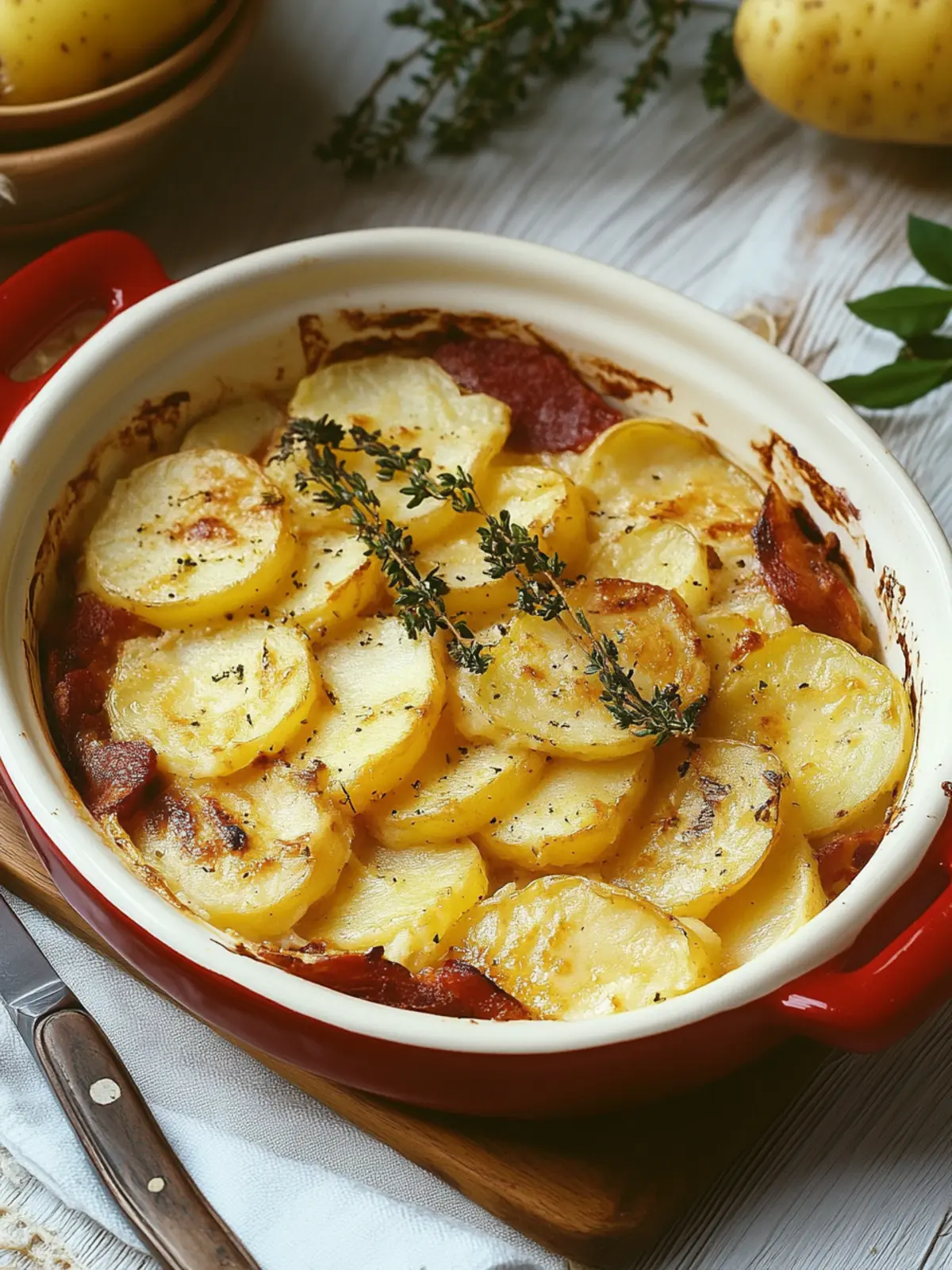 Savor Homemade Rakott Krumpli: Comforting Layered Bake Delight 4 Rakott Krumpli (Layered Potato Bake)