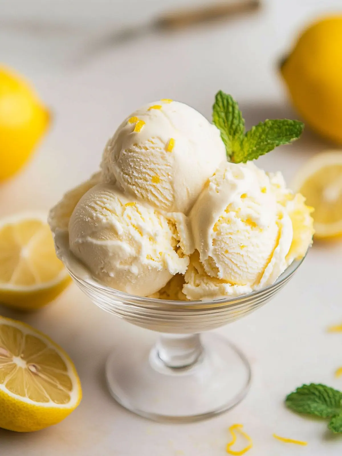 Creamy Simple No Churn Lemon Ice Cream Your New Summer Treat 4 Simple No Churn Lemon Ice Cream