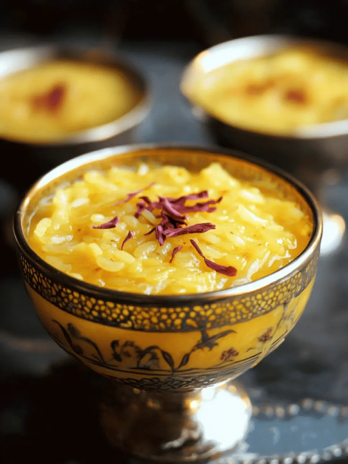 Irresistible Sholeh Zard - Indulge in Saffron Rice Pudding 4 Sholeh Zard (Saffron Rice Pudding)