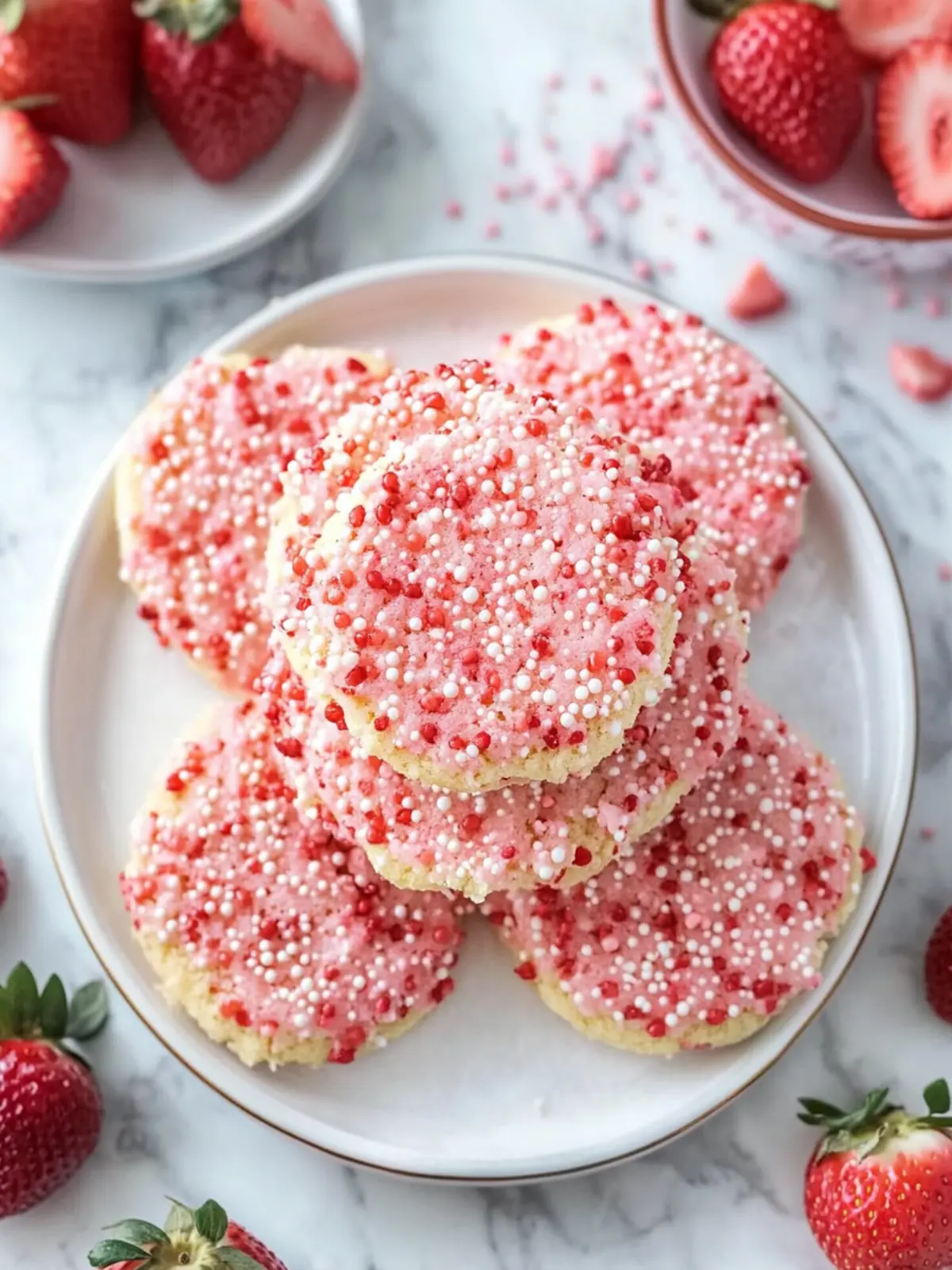 Delicious Strawberry Cake Mix Cookies You ll Love to Bake 4 Strawberry Cake Mix Cookies