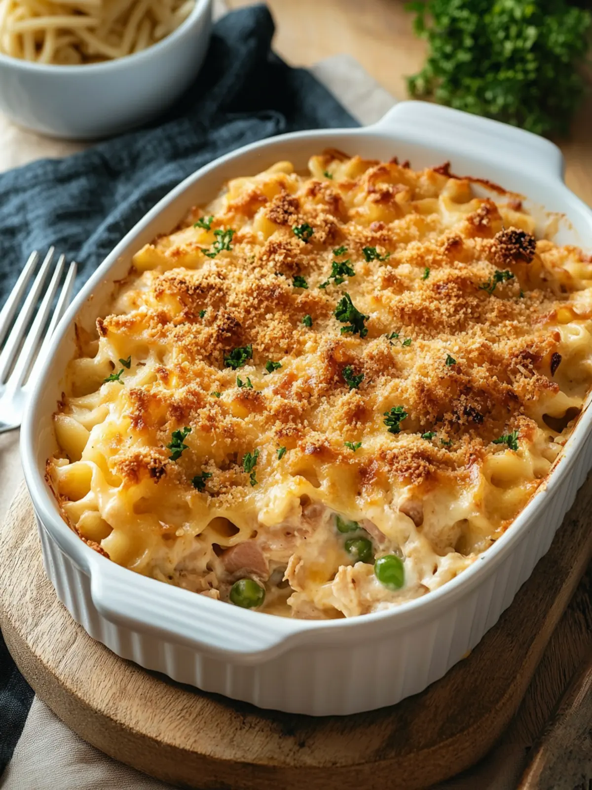 Delicious Tuna Casserole: A Cozy Baked Noodle Dish 4 Tuna Casserole (Baked Tuna and Noodle Dish)