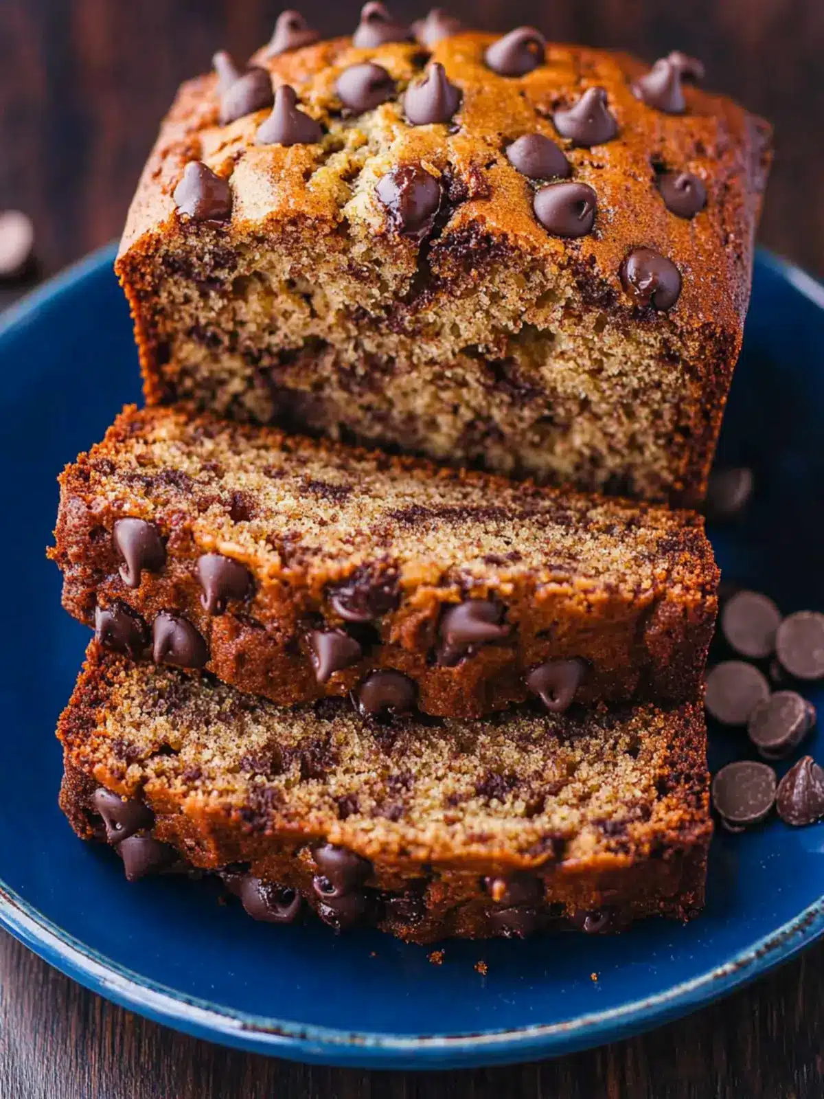 Decadent Chocolate Chip Banana Bread That Everyone Loves 3 Chocolate Chip Banana Bread