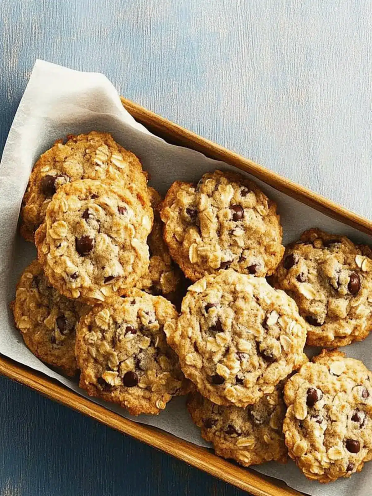 Deliciously Chewy Oatmeal-Chocolate Chip Cookies in 30 Minutes 3 Oatmeal-Chocolate Chip Cookies
