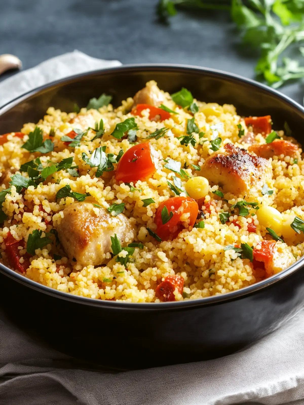 Mouthwatering Moroccan Couscous Tfaya: Sweet Meets Savory! 4 Moroccan Couscous Tfaya (Sweet and Savoury Couscous)