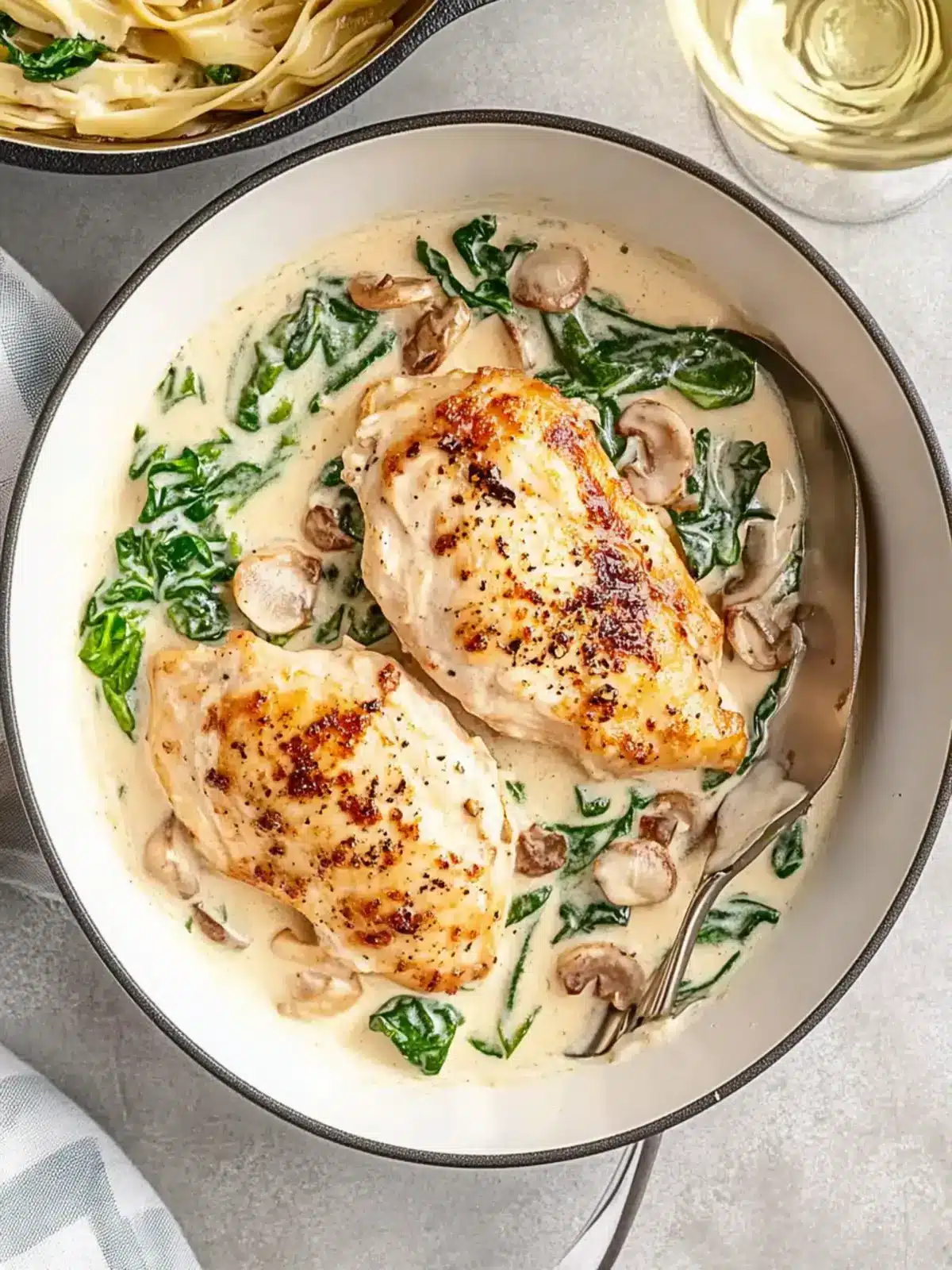 Deliciously Easy Creamy Chicken Florentine for Cozy Nights 4 Creamy Chicken Florentine