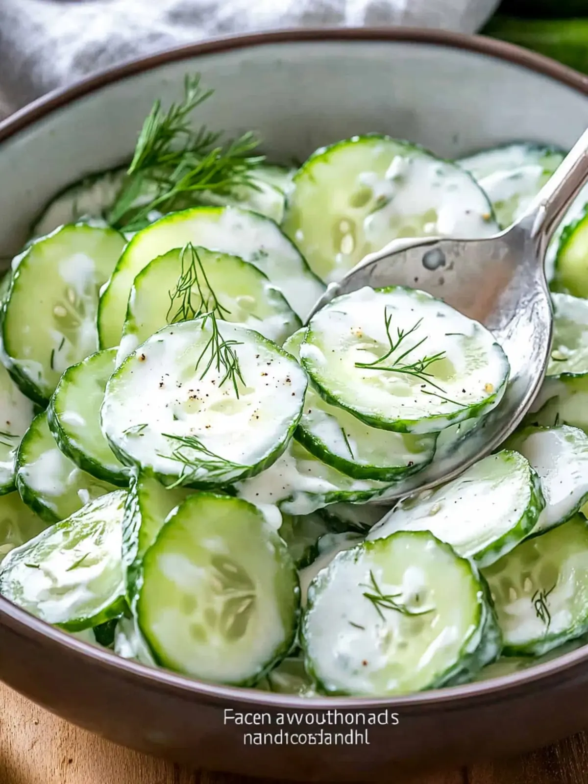 Creamy Cucumber Salad that Refreshes Your Summer Gatherings 2 Creamy Cucumber Salad