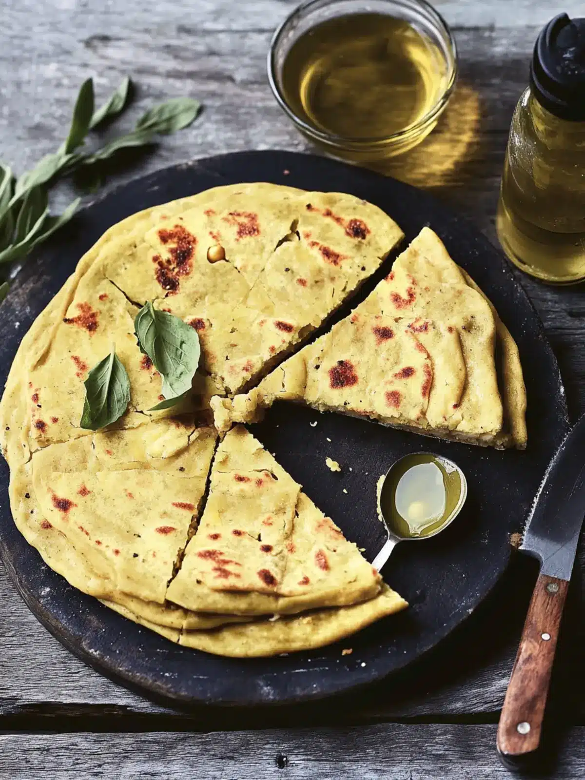 Delicious Argentine Fainá: Crispy Chickpea Flatbread Recipe 3 Argentine Fainá (Chickpea Flatbread)