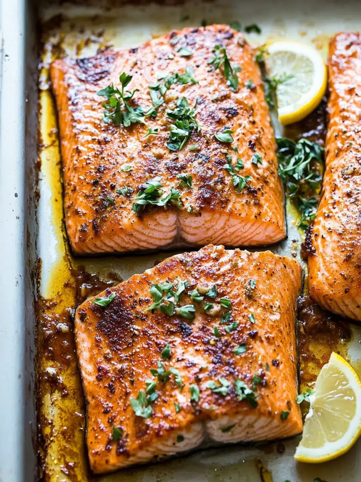 Savory Baked Salmon with a Sweet Spice Twist for Dinner 4 Baked Salmon